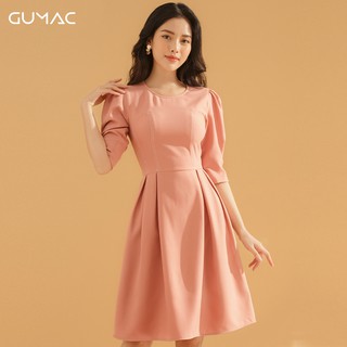 Đầm cổ tròn cúp ngực DA726 GUMAC
