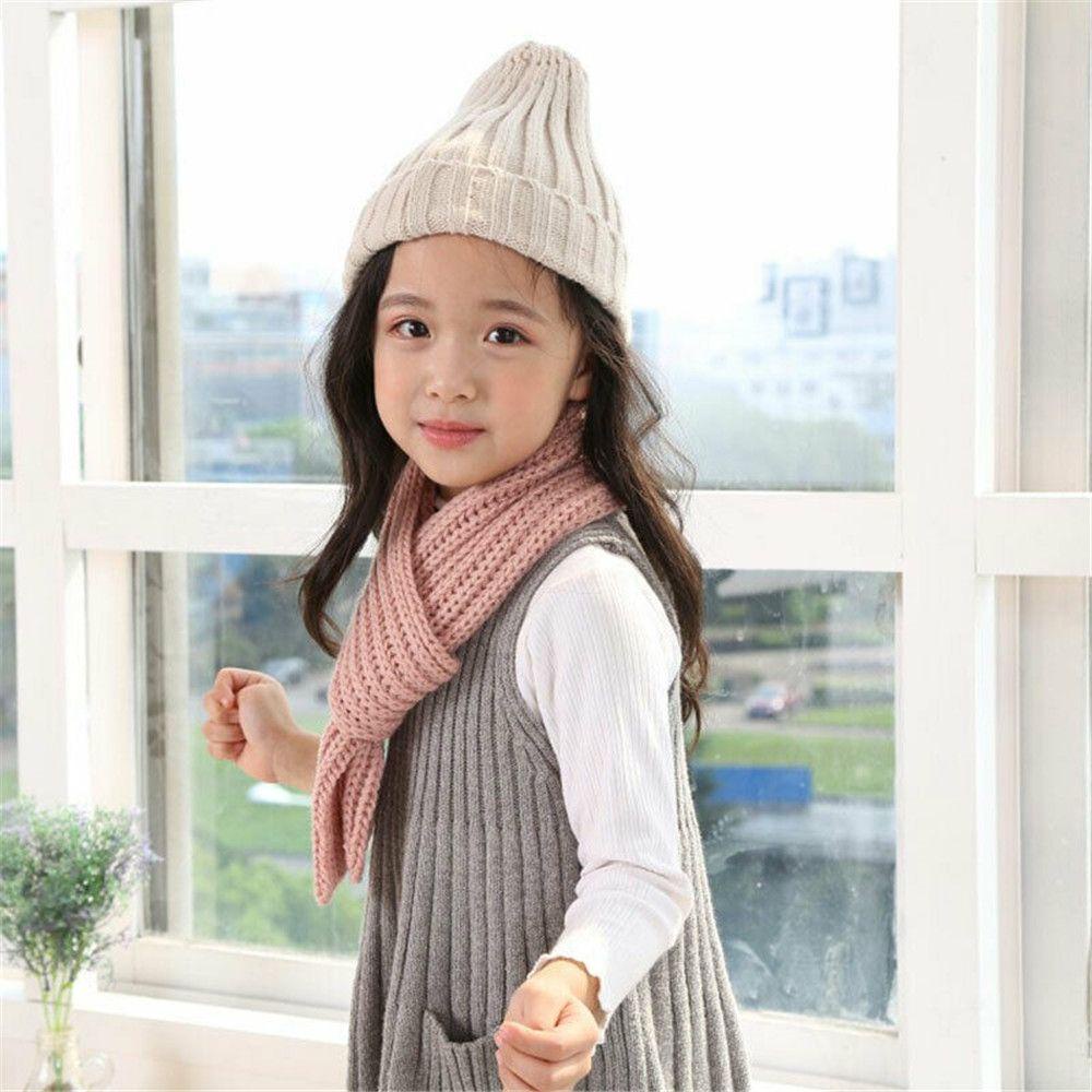 Khăn Choàng Dệt Kim Mềm Mại Cho Bé