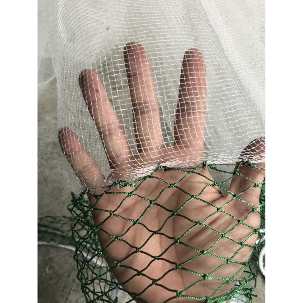 Lưới Quét cá - Lưới kéo cá - Lưới vét cá cao 2m dài 10m túi 4m giá rẻ FISHING HD