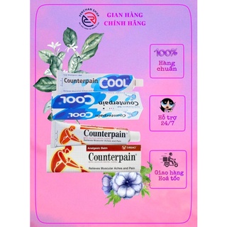 Dầu Xoa Bóp Counterpain Nóng và Lạnh Thái Lan 60g