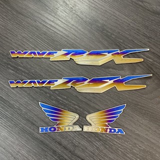 COMBO TEM TITAN CHỮ WAVE RSX VÀ LOGO CÁNH CHIM
