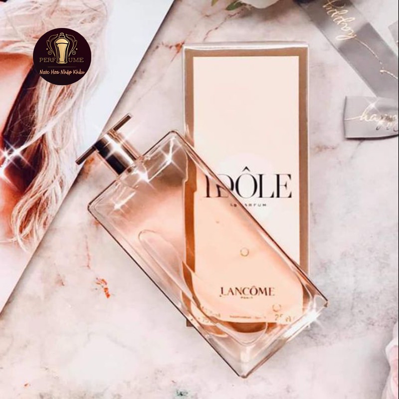 Nước hoa Lancome Idole Le Parfum - lưu hương 8 -12 tiếng. Mùi hương  Tinh tế, nữ tính, sang trọng - dạng xịt 75ml Nước h