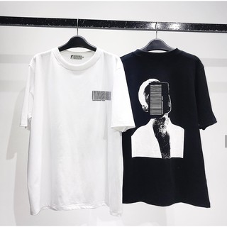 Áo thun tay lỡ barcode tee unisex