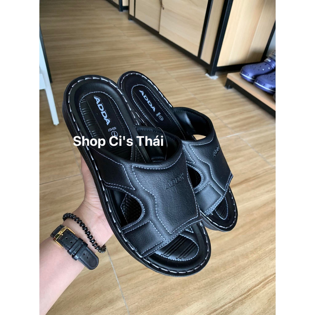 Dép Da Thái Lan 93H07 dành cho nam, đế cao su chống trơn trượt. - Thiết kế đơn giản, thời trang, đẹp,...