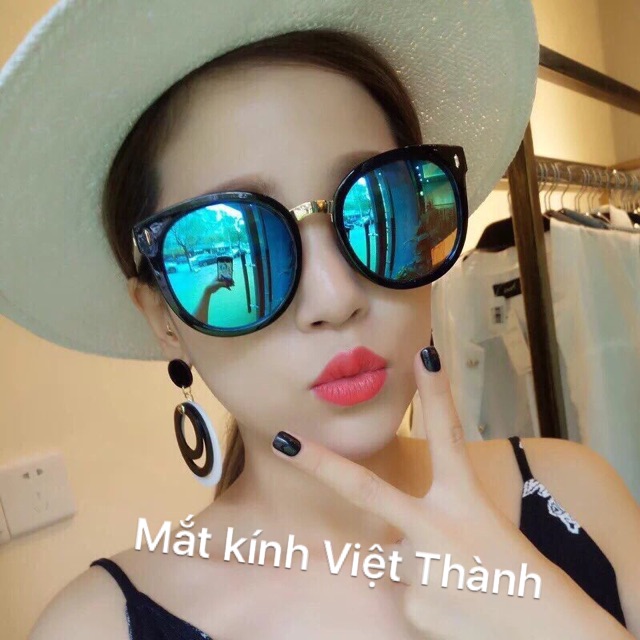 Kính tròn gương nhiều màu phạm băng băng