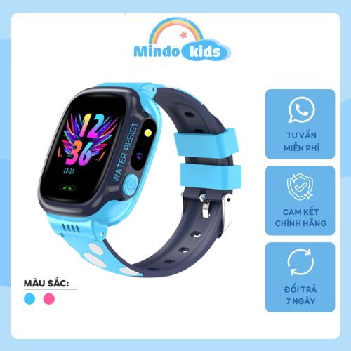 Đồng hồ định vị trẻ em, đồng hồ thông minh trẻ em, nghe gọi điện thoại Y92 Mindo kids