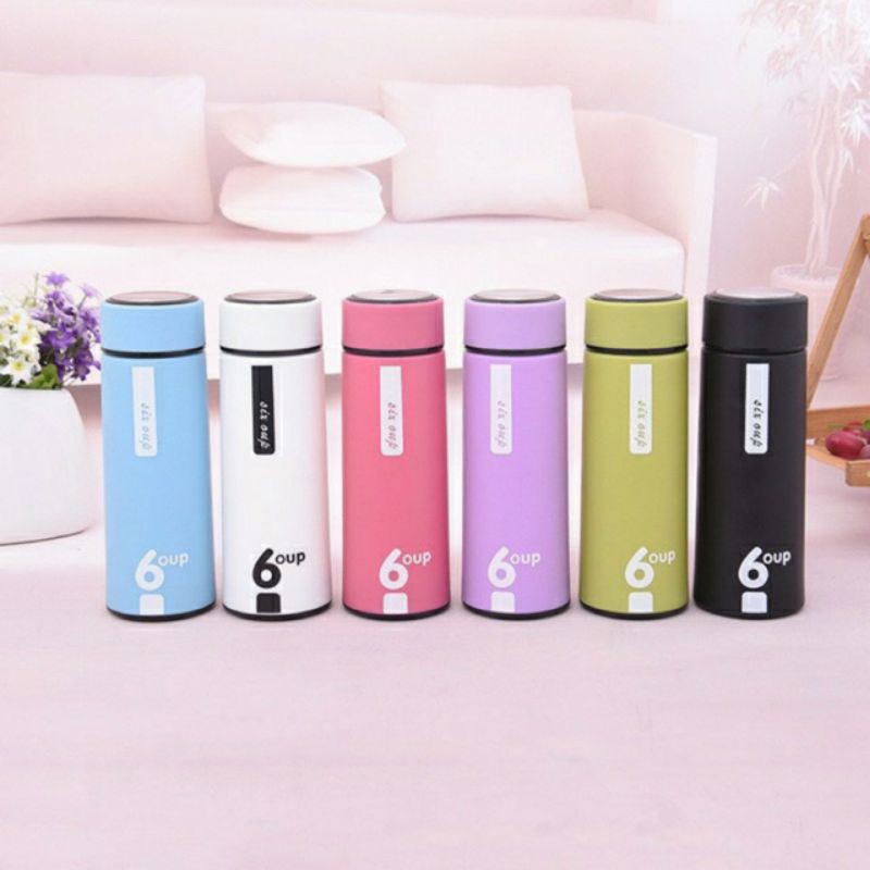 Bình đựng nước,BÌNH GIỮ NHIỆT 450ML 6 UP siêu bền