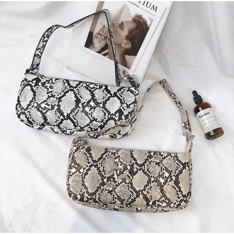 Túi kẹp nách da vintage