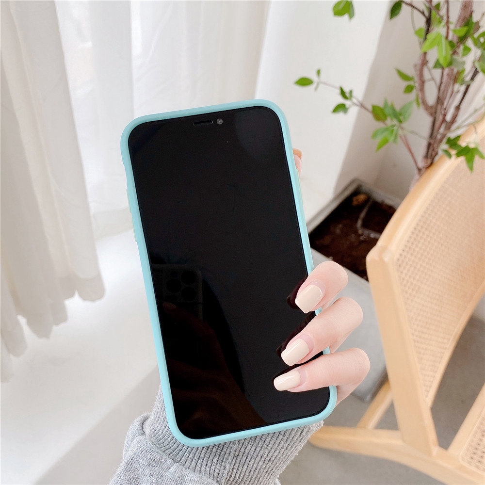 Ốp điện thoại cứng màu nhám bảo vệ camera cho Vivo Y12 Y30 Y50 Y15 Y17 Y11 2019 Realme 5 5i 5s