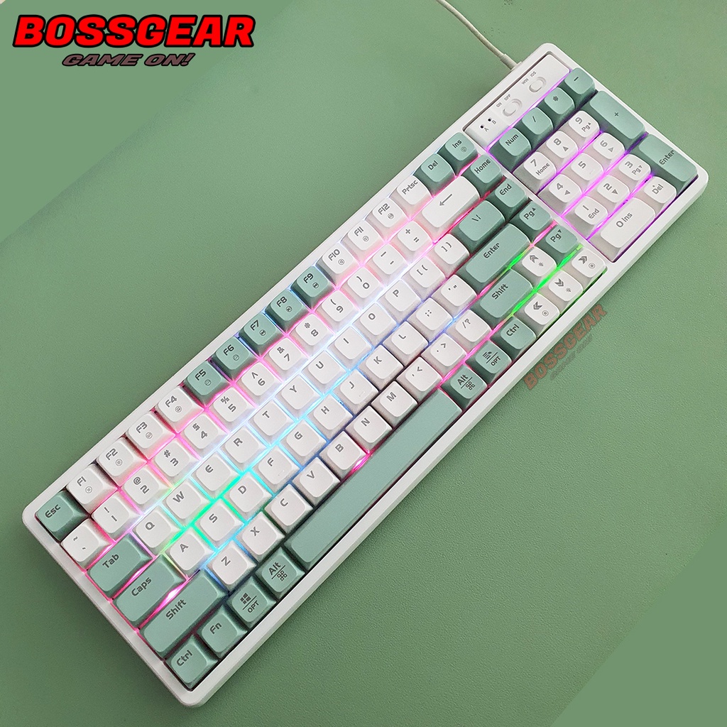 Bàn Phím Cơ Langtu GK102 Red Switch Có LED, Đã Được Lót Foam Đáy và PCB, Hỗ trợ MAc + Win
