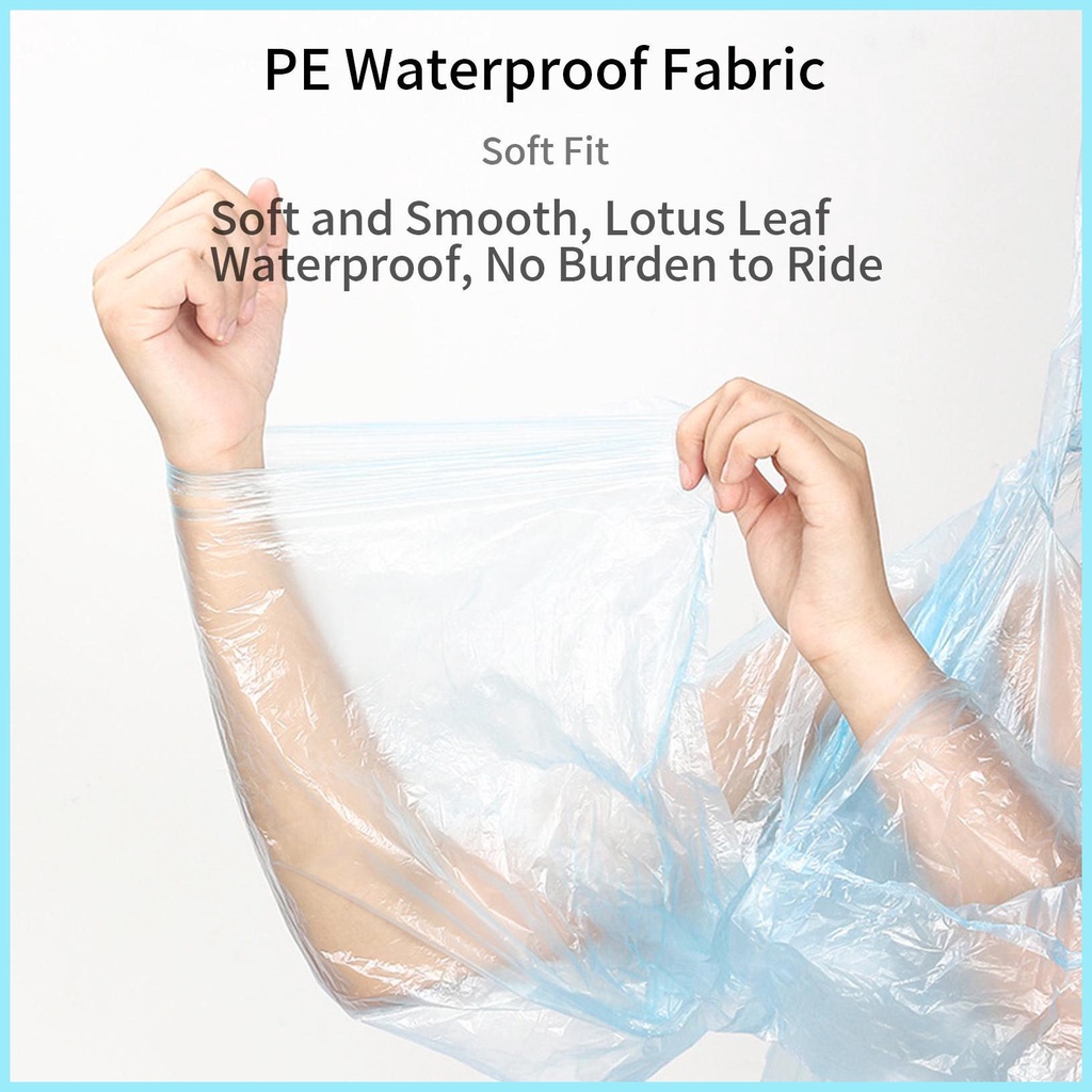 1 Áo Mưa Chống Nước Dành Cho Nam Nữ