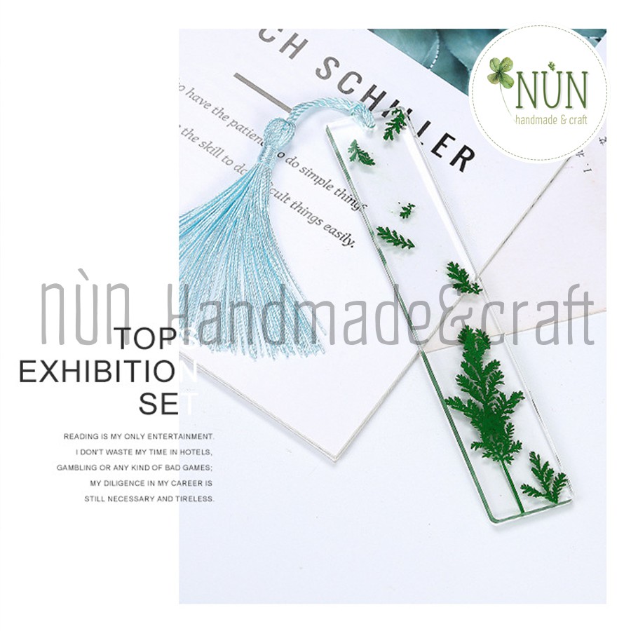 Khuôn Silicon Làm Book Mark Chữ Nhật