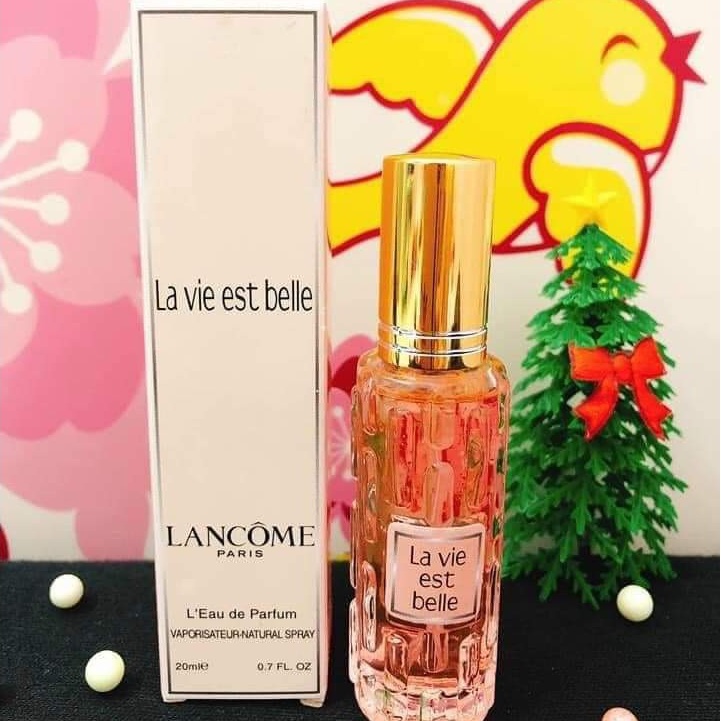 Nước hoa mini Lan com lavie est bella nữ 20ml dạng xịt - Mùi Ngọt trái cây- Nuochoamini20ml