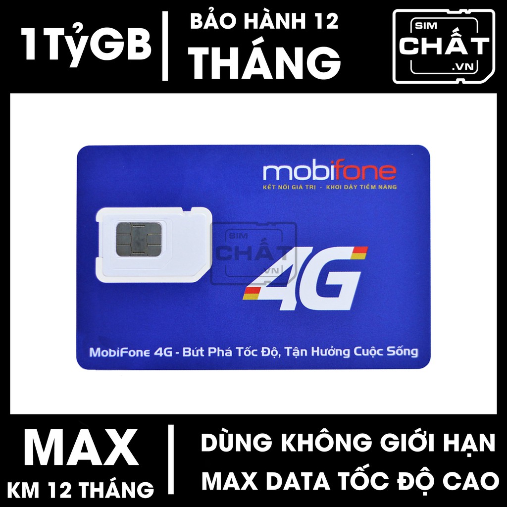 [FREE 2 THÁNG] SIM 4G Mobifone F120WF Không Giới Hạn DATA - XÀI THẢ GA