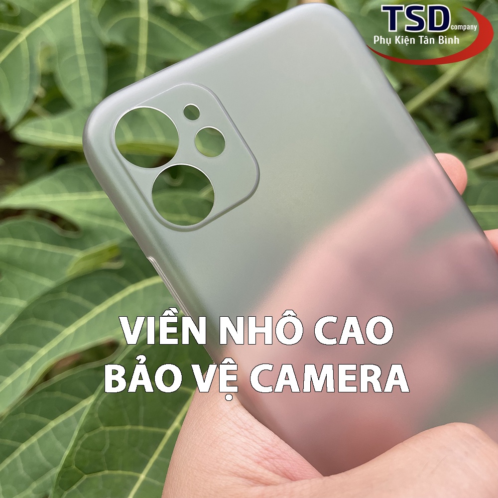 Combo 2 Ốp Lưng Trong Nhám Unibody iPhone 11 Siêu Mỏng