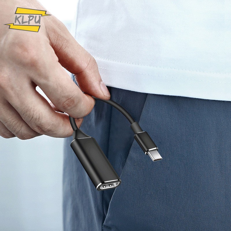 Bộ Chuyển Đổi Klpu Type-C Sang Hdmi Hd Tv 4k Cho Pc Laptop Tablet Điện Thoại | BigBuy360 - bigbuy360.vn