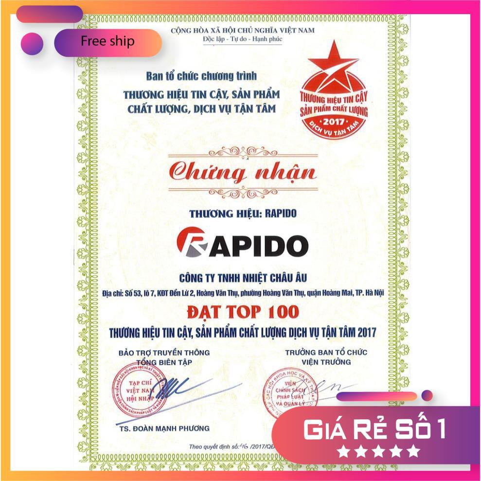 [HÀNG CHÍNH HÃNG] Sen cây Rapido RD-05V (Bảo hành 1 năm)