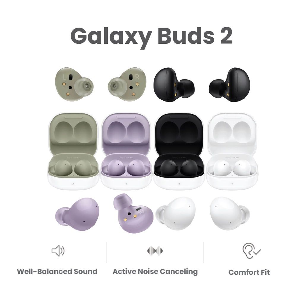 Tai Nghe Nhét Tai Không Dây Kết Nối Bluetooth SAMSUNG R177 Galaxy Buds 2 Android