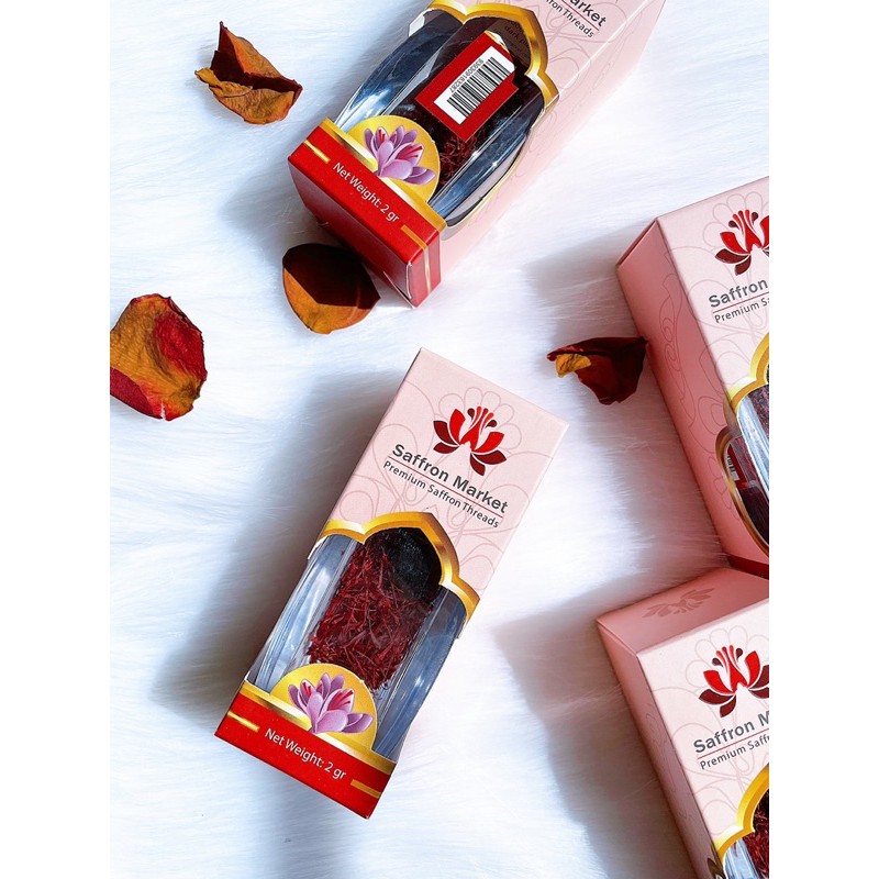 Saffron Market Úc lọ 2g date 2024 Nhuỵ hoa nghệ tây