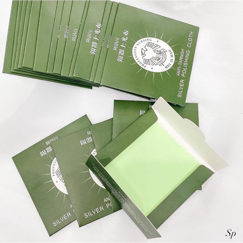Khăn lau trang sức bạc, khăn làm sáng bạc như mới - Kho sỉ bạc Nhất Linh