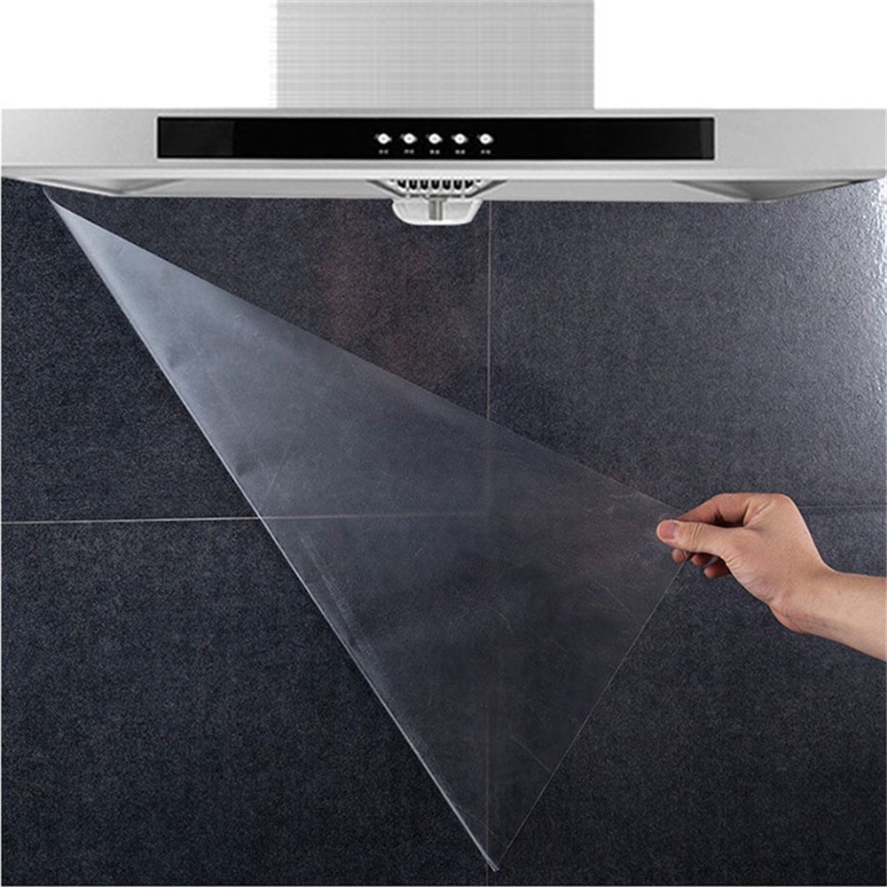 Miếng dán tường nhà bếp trong suốt chống thấm nước/dầu/bụi đa năng