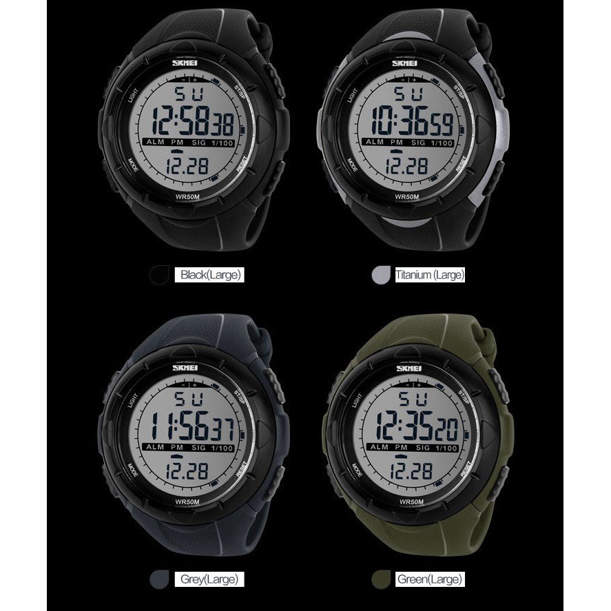 Đồng Hồ Điện Tử Đèn Led Skmei 1025 | BigBuy360 - bigbuy360.vn