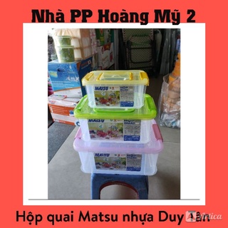 Hộp quai chữ nhật Matsu nhựa Duy Tân