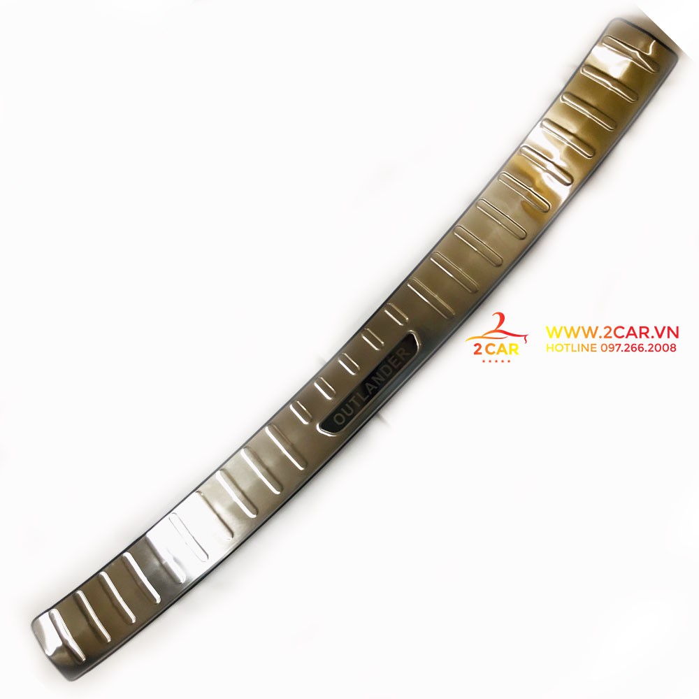 Ốp Chống Trầy Cốp Trong, ngoài Xe Outlander 2018- 2022, 2023 chất liệu Inox