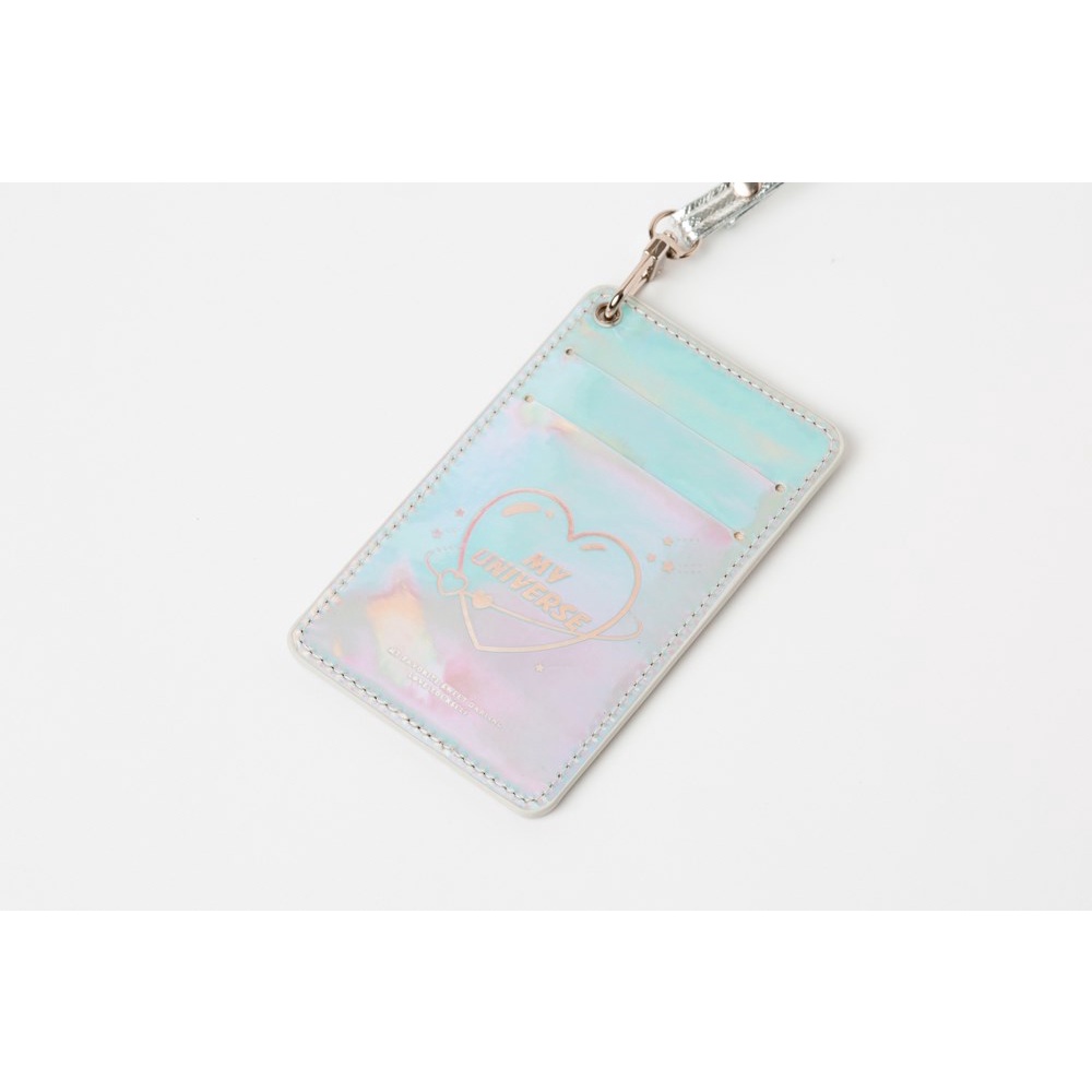 Bao Đựng Thẻ Kèm Dây Đeo ARTBOX Hàn Quốc Họa Tiết Chữ My Universe Hologram