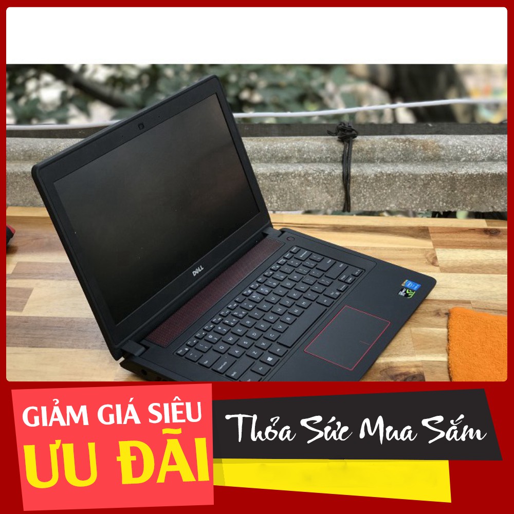 Dell Gaming inspion 7447: Core i5-4210H , Ram 8Gb, Ổ Cứng ssd128G + Hdd500G,  Vga Rời Gtx 850 -4GB , Màn Hình 14.0 HD