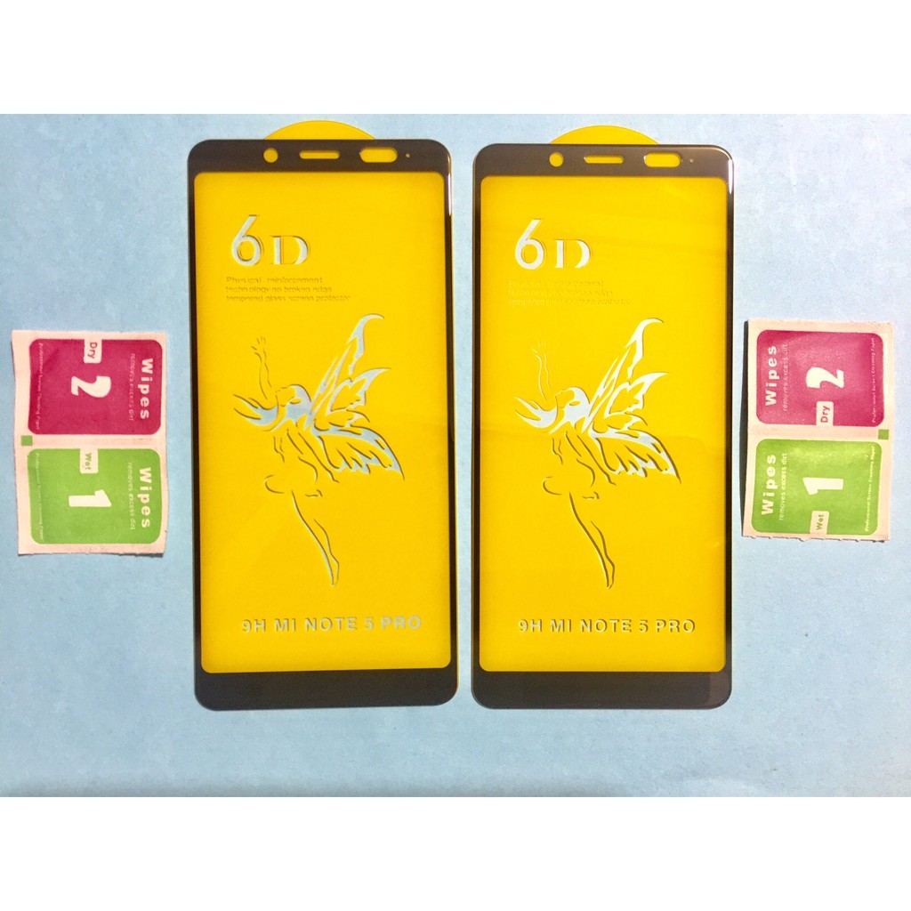  Xiaomi Note 5 Pro_ Kính Cường 6D Full màn Note 5 pro - Full keo