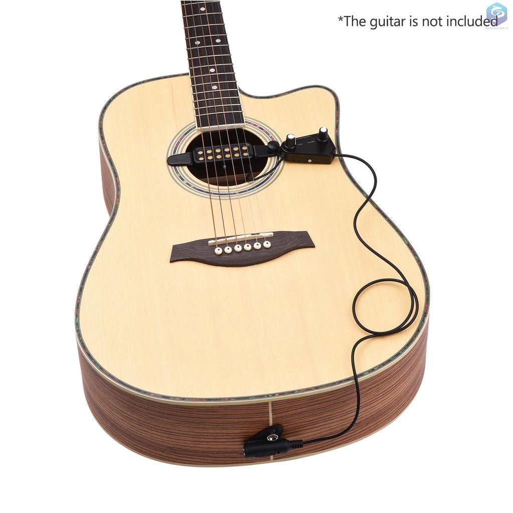 Hệ Thống Pickup Từ Tính Lỗ Âm Thanh Đàn Guitar Acoustic 6.35mm