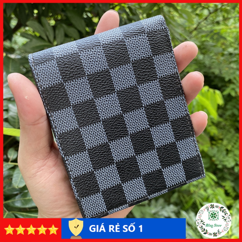 Combo Thắt lưng nam LV, Ví da kẻ caro, thắt lưng lv nam thời trang, mặt nguyên khối CBLV002D