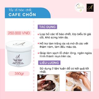 Tẩy tế bào cà phê chồn Acosmetics
