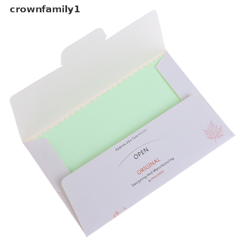 Set 10 Miếng Vải Đánh Bóng Bạc Làm Vòng Tay / Vòng cổ Phù Hợp Với Bạc