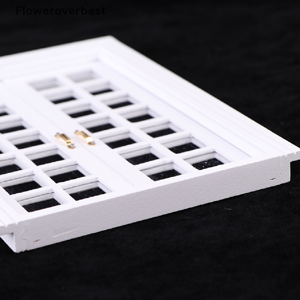 Cửa sổ mini tỉ lệ 1:12 trang trí nhà búp bê xinh xắn