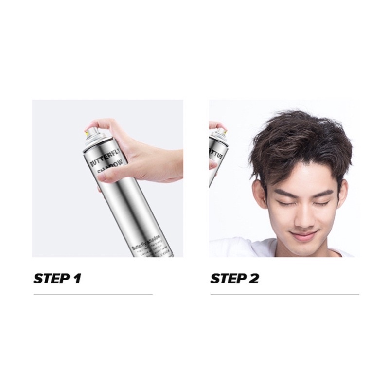 Keo bạc xịt tóc Butterfly Shadow 320ml,600ml