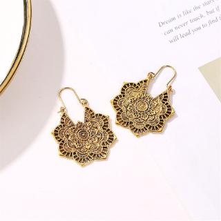 Bông tai hình hoa phong cách Bohemian độc đáo