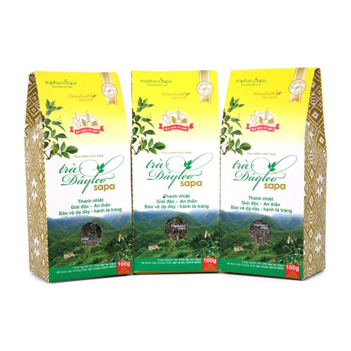 Trà Dây Leo Sapa - TraphacoSapa - OCOP 3 SAO - Bảo Vệ Dạ Dày, Tá Tràng, Thanh Nhiệt, Giải Độc