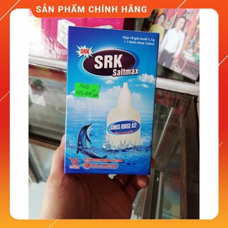 Bình rửa mũi SRK (trẻ em và người lớn) (kèm 10 gói muối)