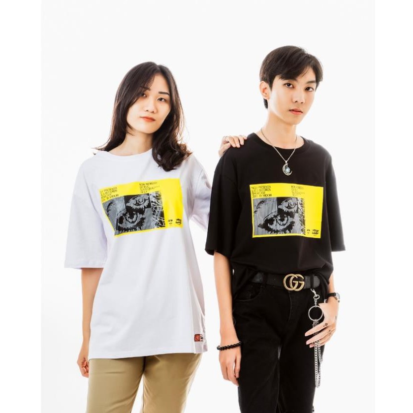 Áo thun unisex 100% cotton tay lỡ form rộng Local Brand Midori For Man