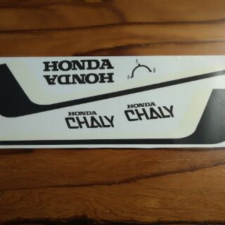 Bộ tem honda chaly màu trắng