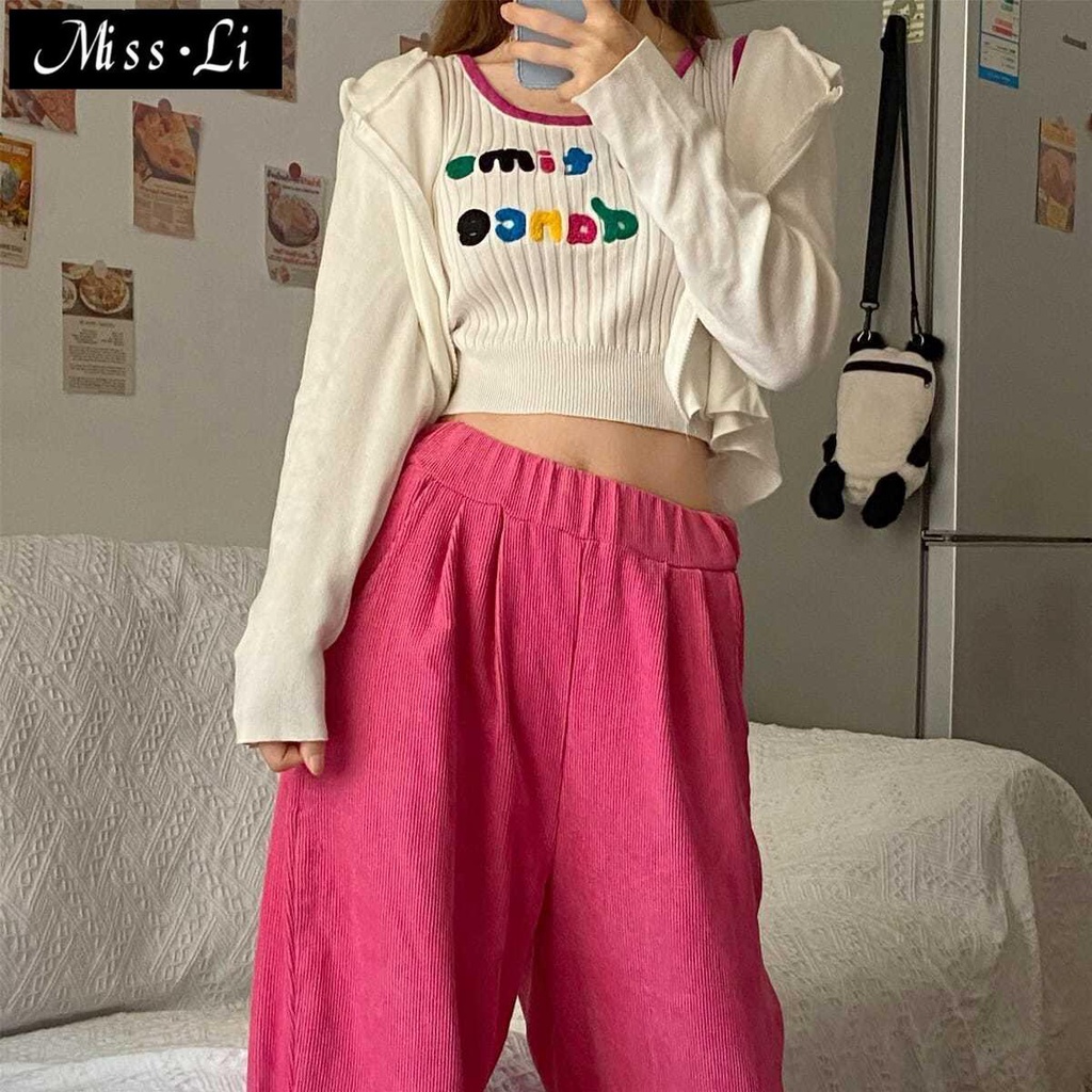 Áo Hai Dây Dệt Kim Dáng Ôm Phong Cách Hàn Quốc Mẫu Mới Thời Trang Mùa Hè 2022 Dành Cho Bạn Nữ