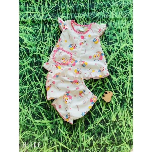 Đồ bộ sơ sinh chất liệu kate
