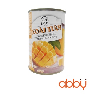 Xoài ngâm nước đường thái hạt lựu Cát Long 425g