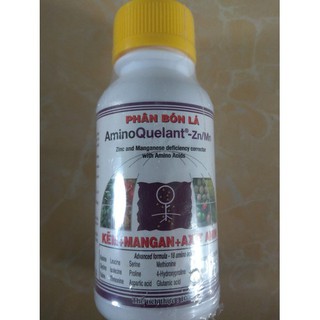 Phân bón lá aminoquelant -zn/mn - chai 100 ml