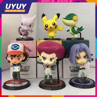 🥑Combo🥑 Mô Hình POKEMON CHIBI COLLECTION Cực Đẹp 🌦️, Sắc Nét 🔥