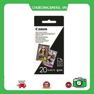 Giấy in ảnh canon zink dùng cho máy in ảnh canon pv123