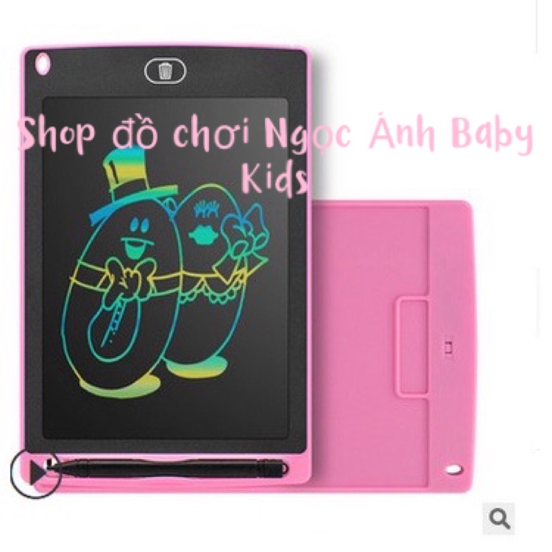 bảng vẽ điện tử đa sắc màu cho bé màn hình 8.5 inch tự xóa chỉ bằng một chạm