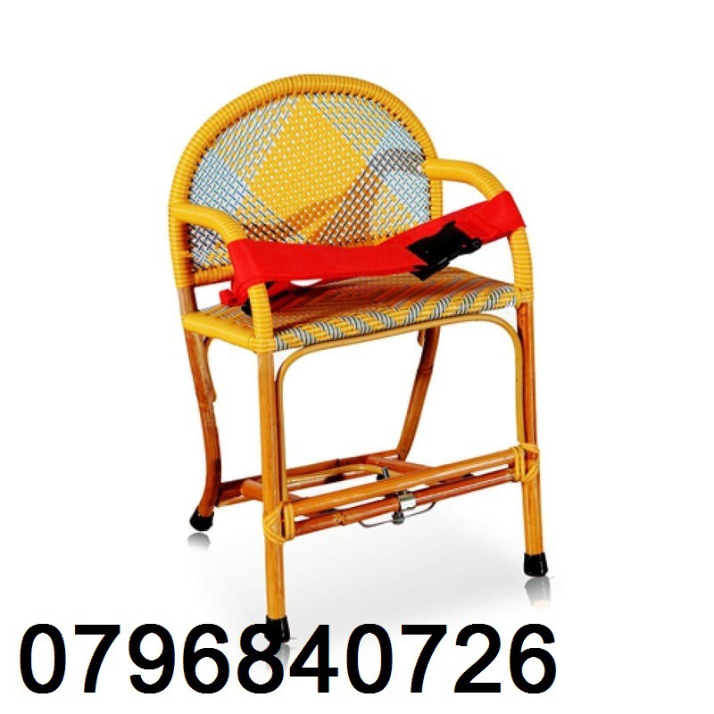 Ghế mây đi xe só cho bé